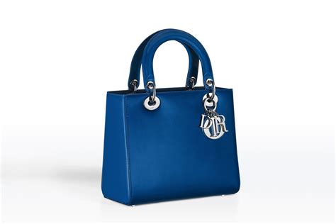 lady dior bag in blue pearlised calfskin cad price|Dior lambskin bag.